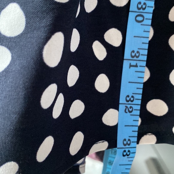 Long sleeve Dot Print Dress - Picture 5 of 7